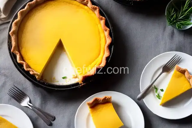 Egg Custard Pie
