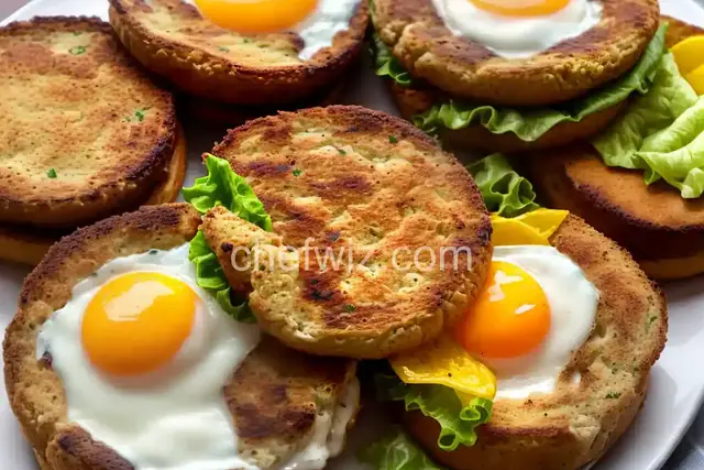 Egg-In-A-Hole Burgers