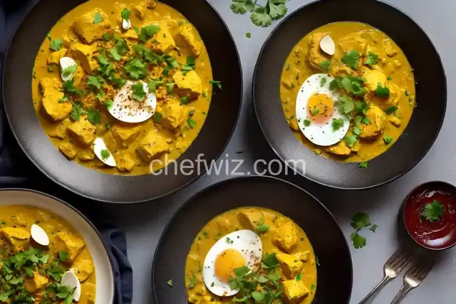Egg Korma With Frizzled Onions
