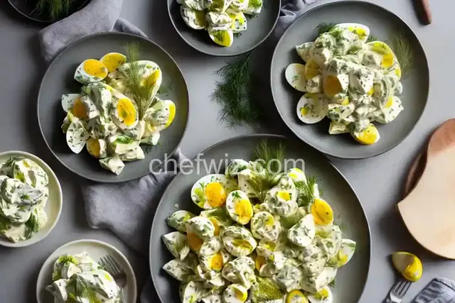 Egg Salad with Dill