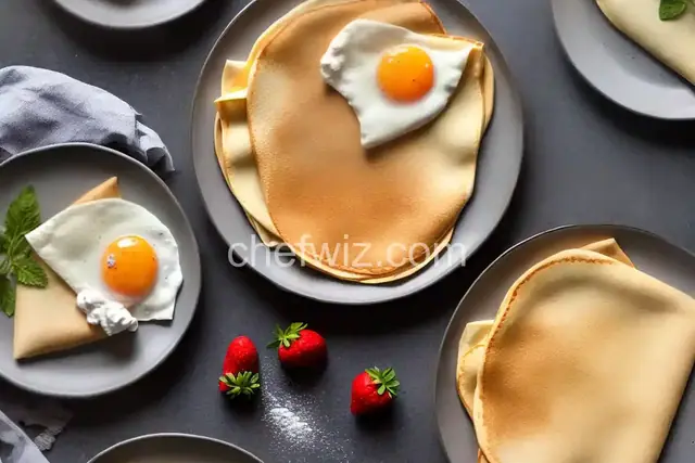 Egg-White Crepes