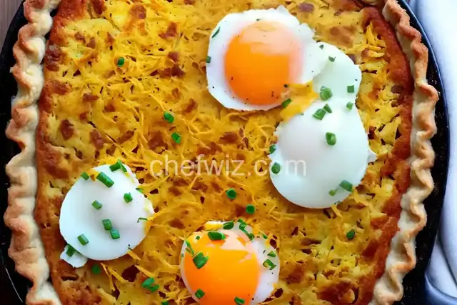 Egg and Hash Brown Pie