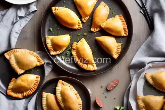Egg and Sausage Empanadas
