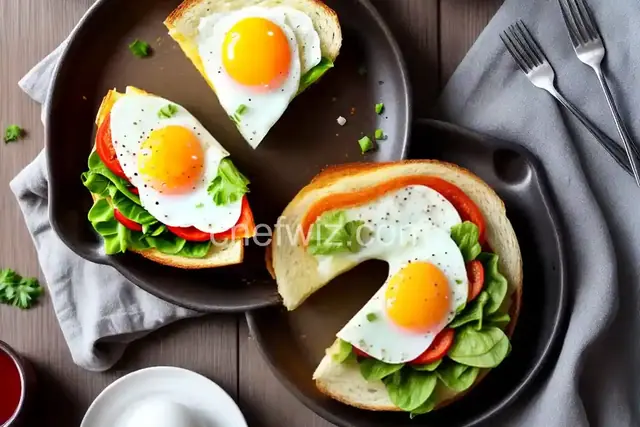 Egg-in-a-Hole Sandwich