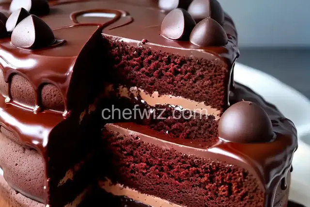 Eggless Chocolate Cake I