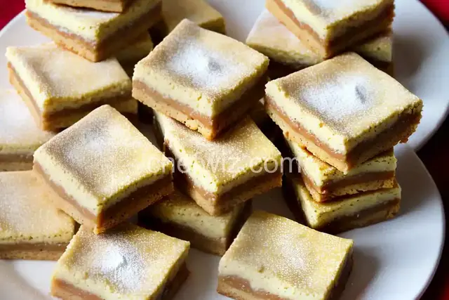 Eggnog Cookie Bars