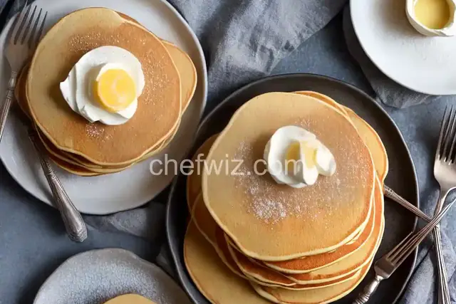 Eggnog Pancakes