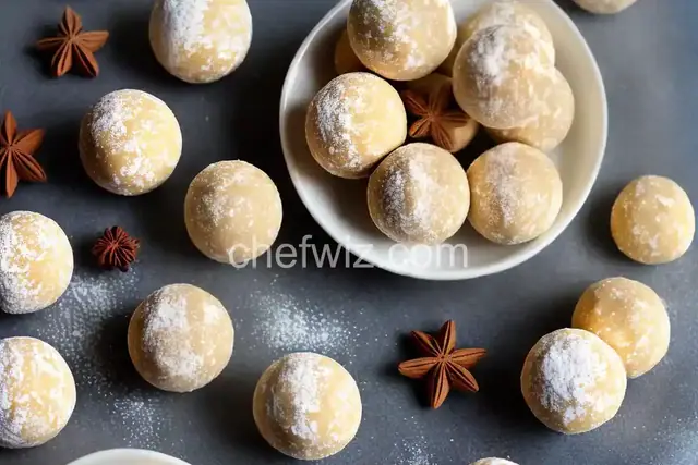 Eggnog Truffles