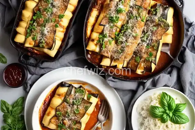 Eggplant Cannelloni