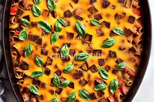 Eggplant Pasta Bake