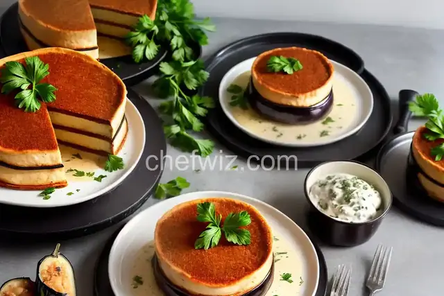 Eggplant Timbale