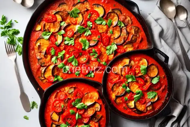Eggplant and Tomato Casserole