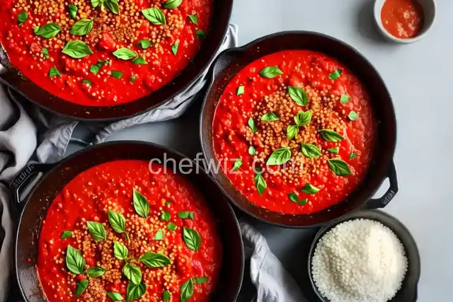 Eggplant and Tomato Sauce With Israeli Couscous Recipe