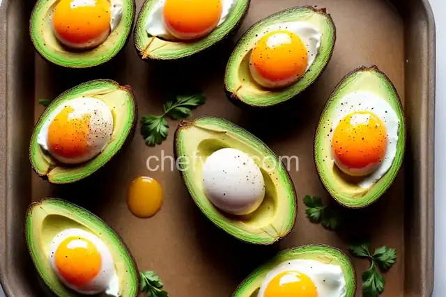 Eggs Baked in Avocado
