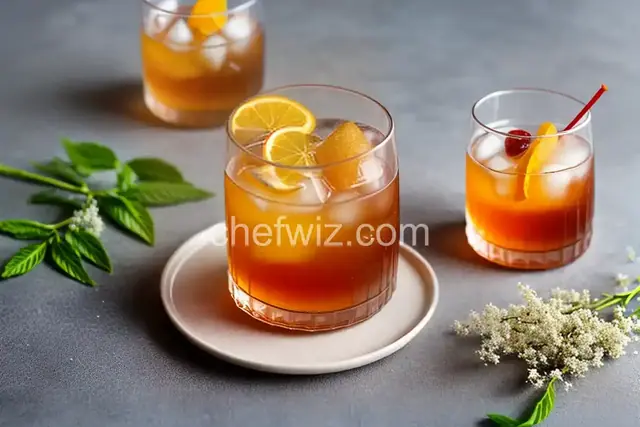 Elderflower Old Fashioned