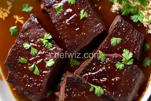 Electric Pressure Cooker Short Ribs