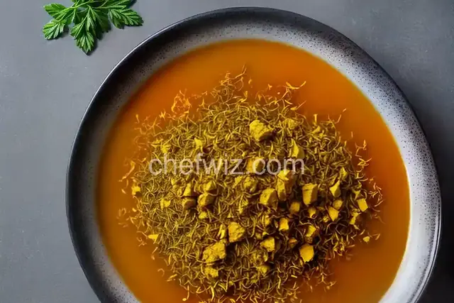 Electric Saffron Tea Marinade