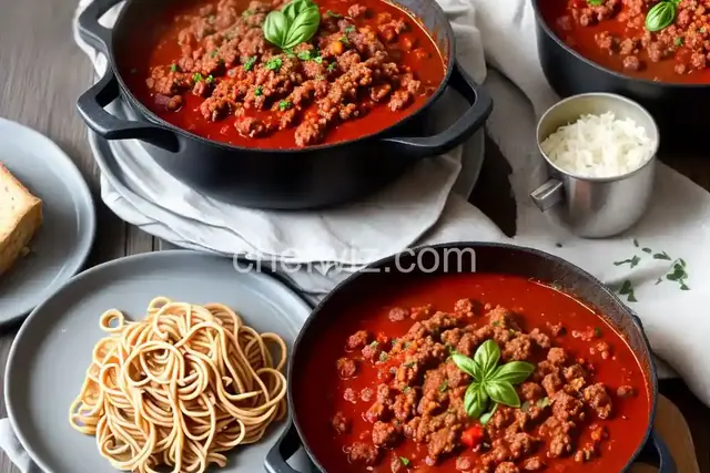 Elk Bolognese Sauce