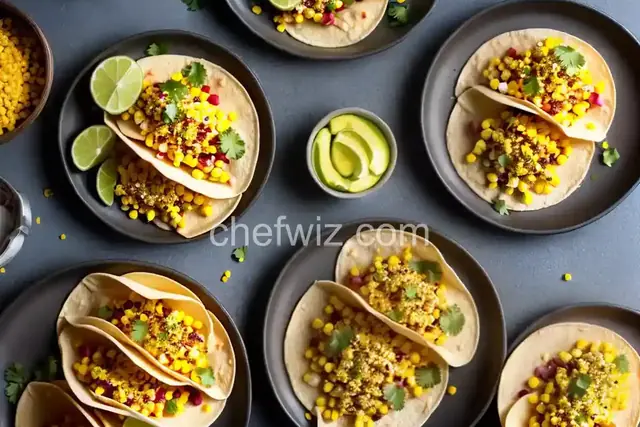 Elote (Mexican Street Corn) Tacos