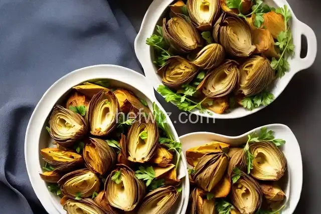 Emmanuel's Baked Artichoke Hearts