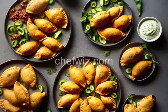 Empanadas de Queso con Rajas (Poblano Chile and Cheese Empanadas)
