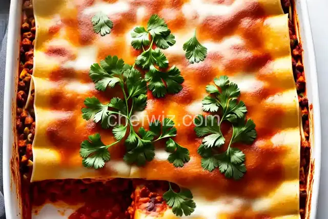 Enchilada Lasagna