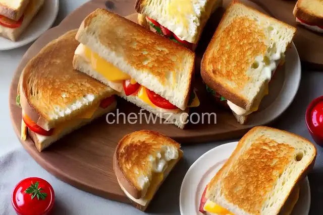 English Muffin Grilled Cheese Sammies