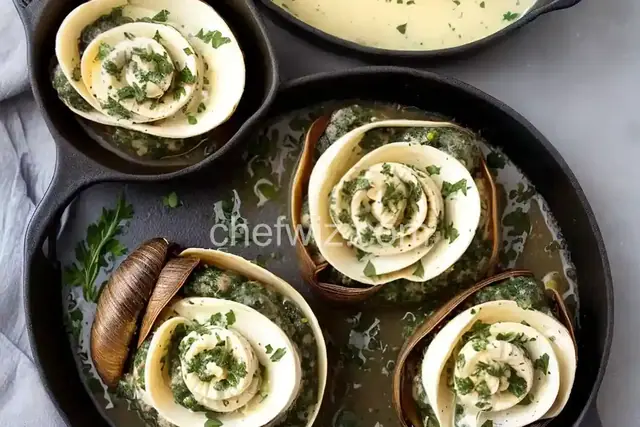 Escargot, in the Shell with Herb Butter