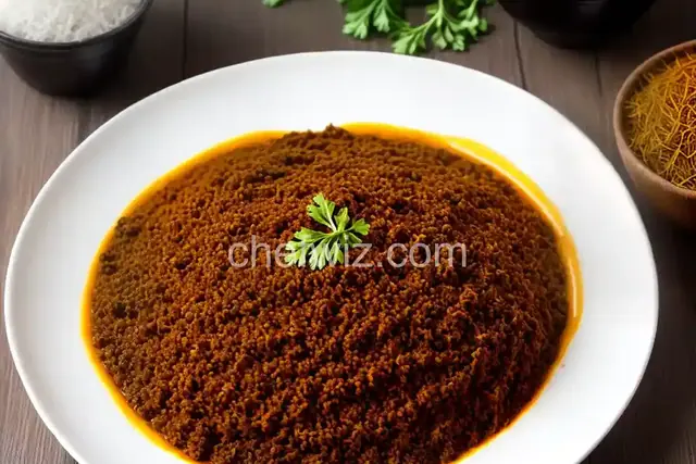 Ethiopian Firfir with Dried Beef (Quanta Firfir)