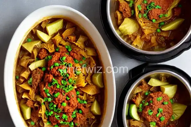 Ethiopian Instant Pot® Stewed Cabbage