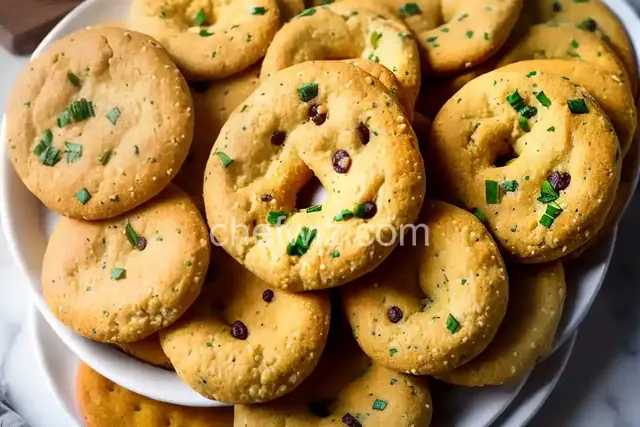 Everything Bagel Cheese Crackers