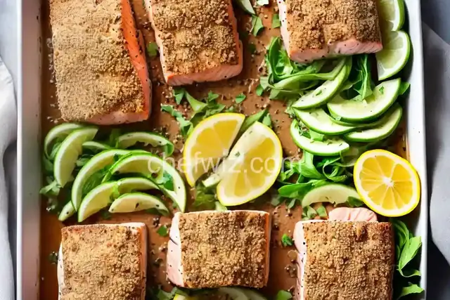 Everything Bagel Crusted Salmon