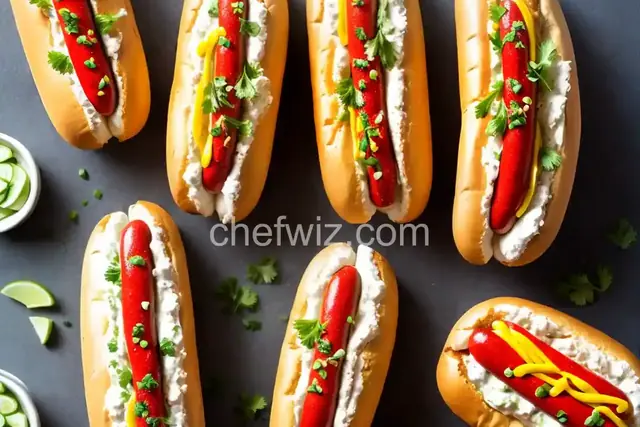 Everything Bagel Hot Dog