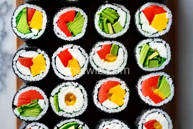 Everything Bagel Sushi Rolls