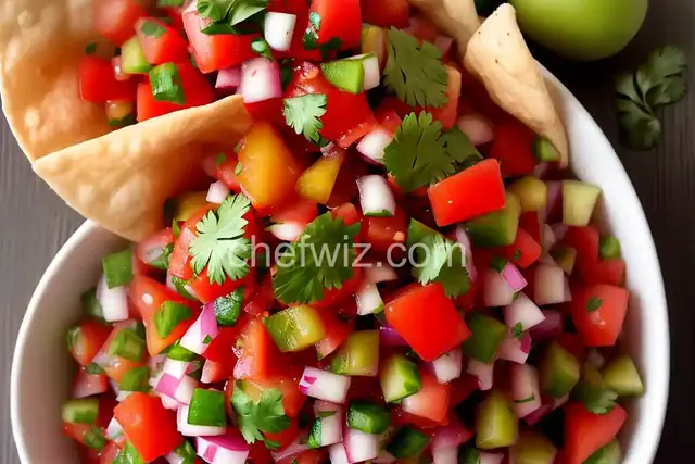 Ex-Girlfriend's Mom's Salsa Fresca (Pico de Gallo)