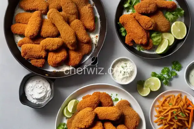 Extra-Crispy Fried Chicken Strips