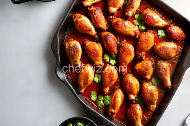 Extra-Saucy Baked Chicken Wings