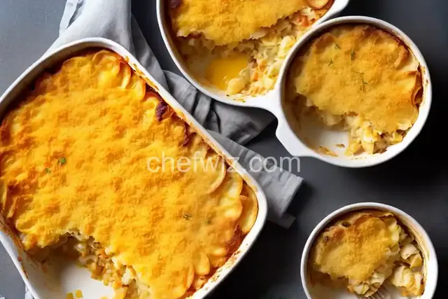 Extremely Cheesy Potato Gratin