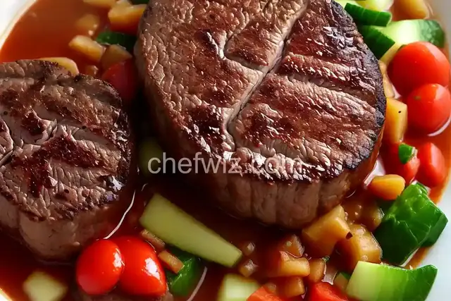 Eye of Round Steak and Ketchup
