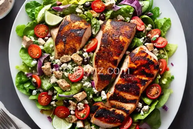 Fab Summer Blackened Chicken Salad