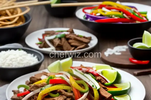 Fajitas On A Stick