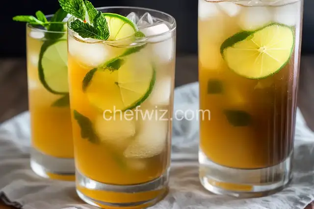 Fake Cod Holiday Mocktail