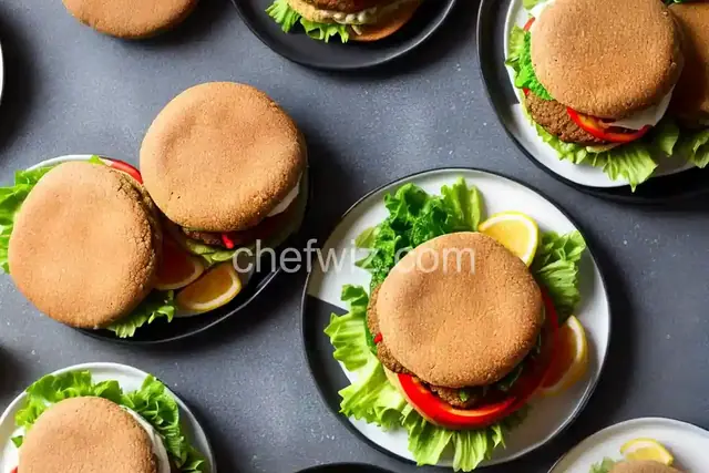 Falafel Burgers