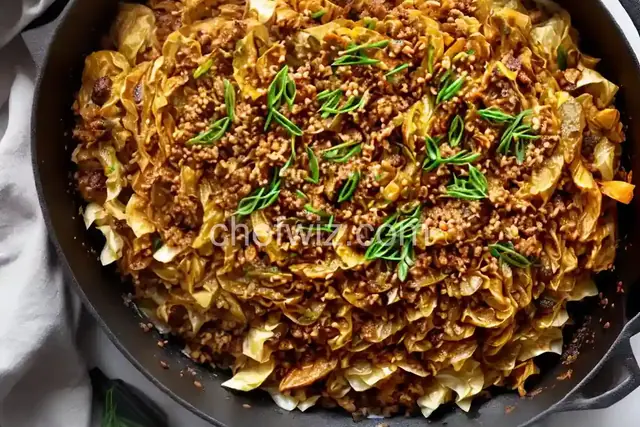 Fall-Apart Caramelized Cabbage