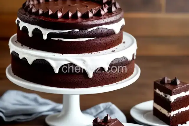 Fallen Chocolate Cake