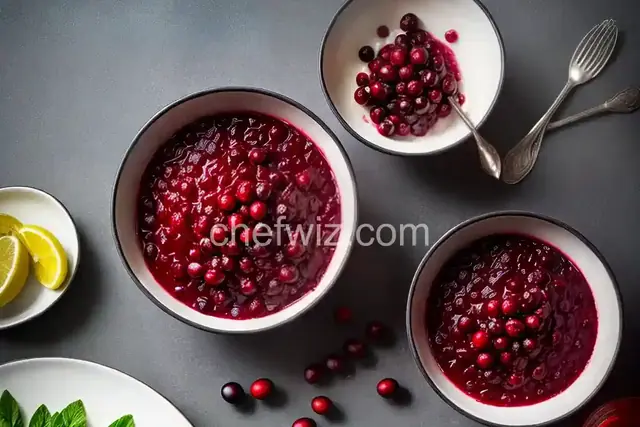 Fancy Cranberry Sauce