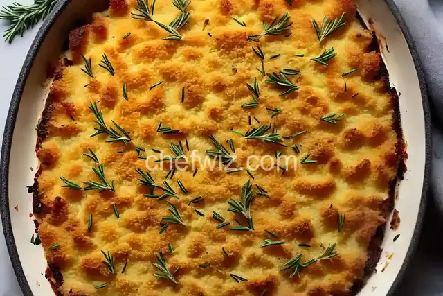 Fancy Crusted Rosemary Scalloped Potatoes