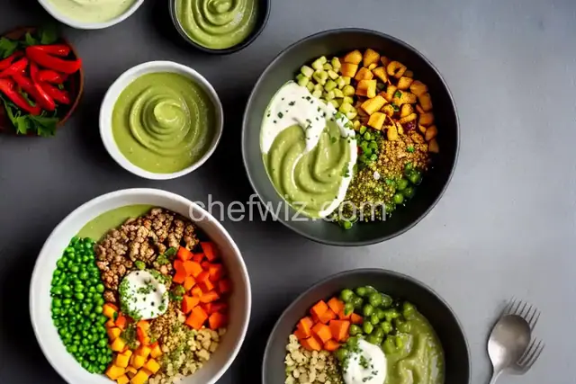 Farmers’ Market Bowl with Green Goddess Sauce