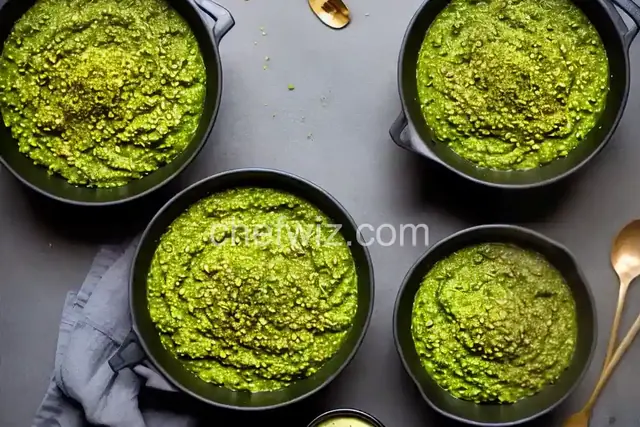 Farro with Coarse Pesto