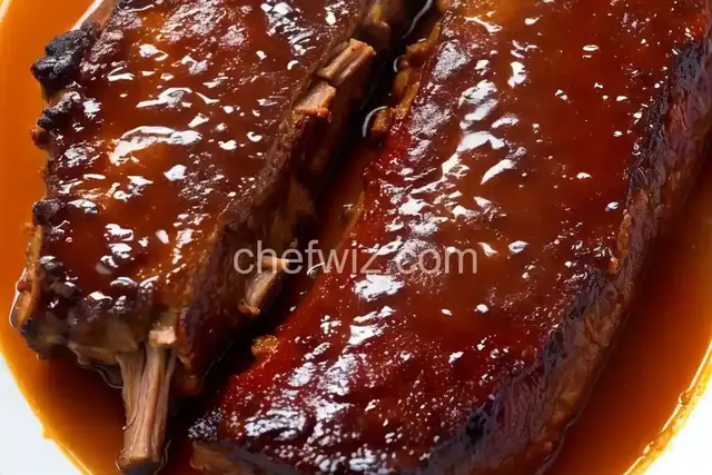 Fast Pressure Cooker Ribs